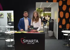 Smarta is an apple exporter from Moldova. They had a busy fair with good traffic, they said.